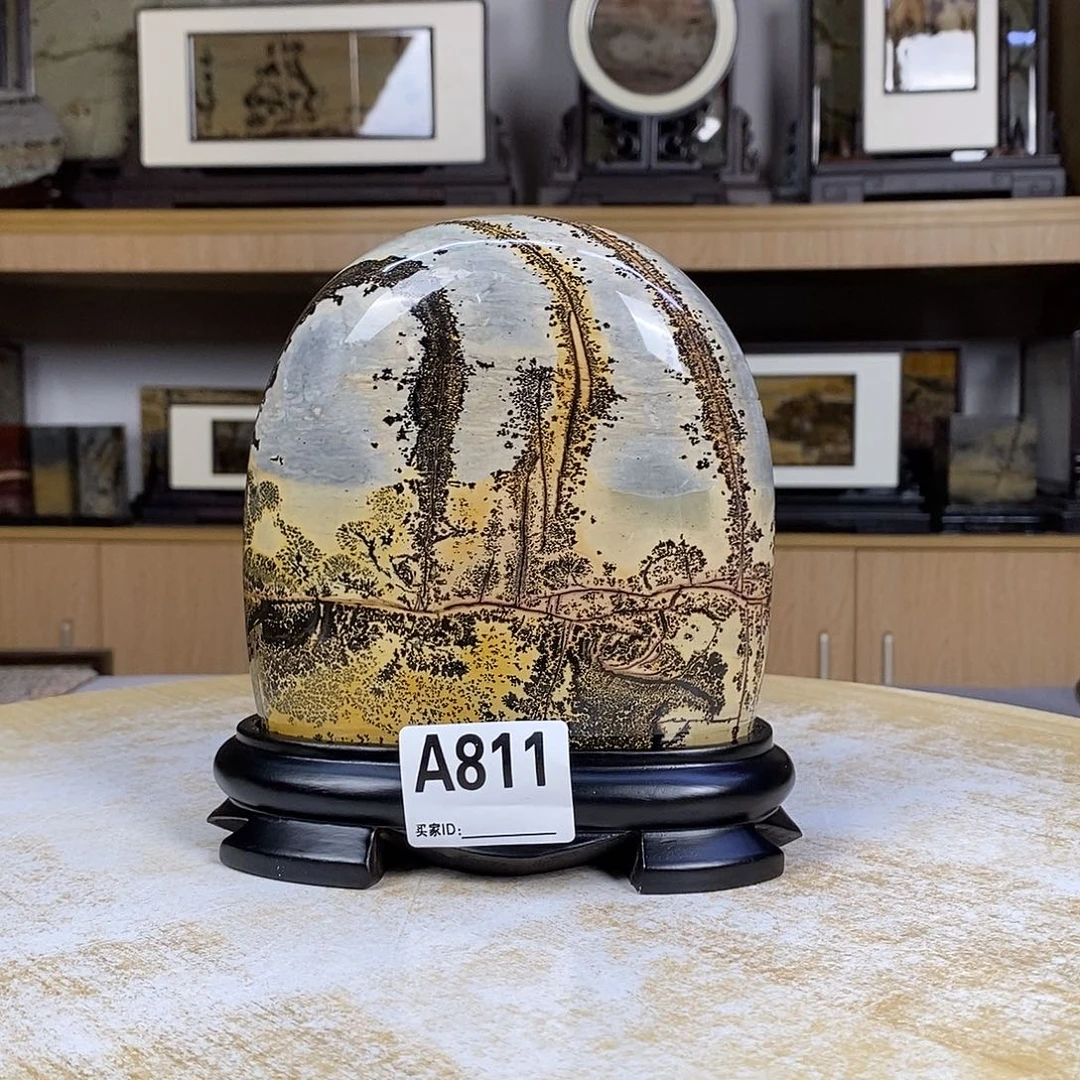 昌化石印石广西国画石摆件811