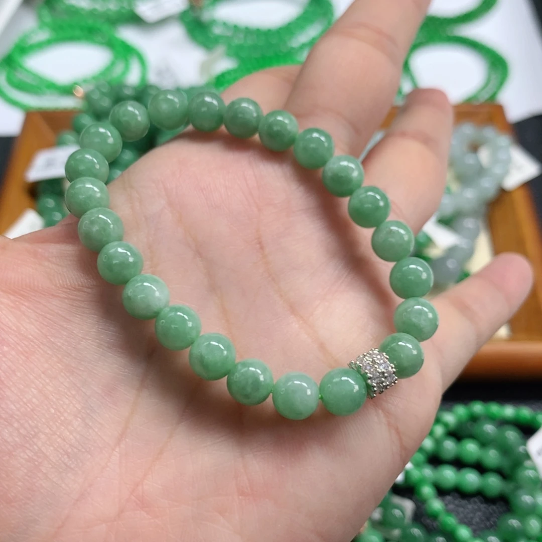 翡翠未镶嵌手链翡翠