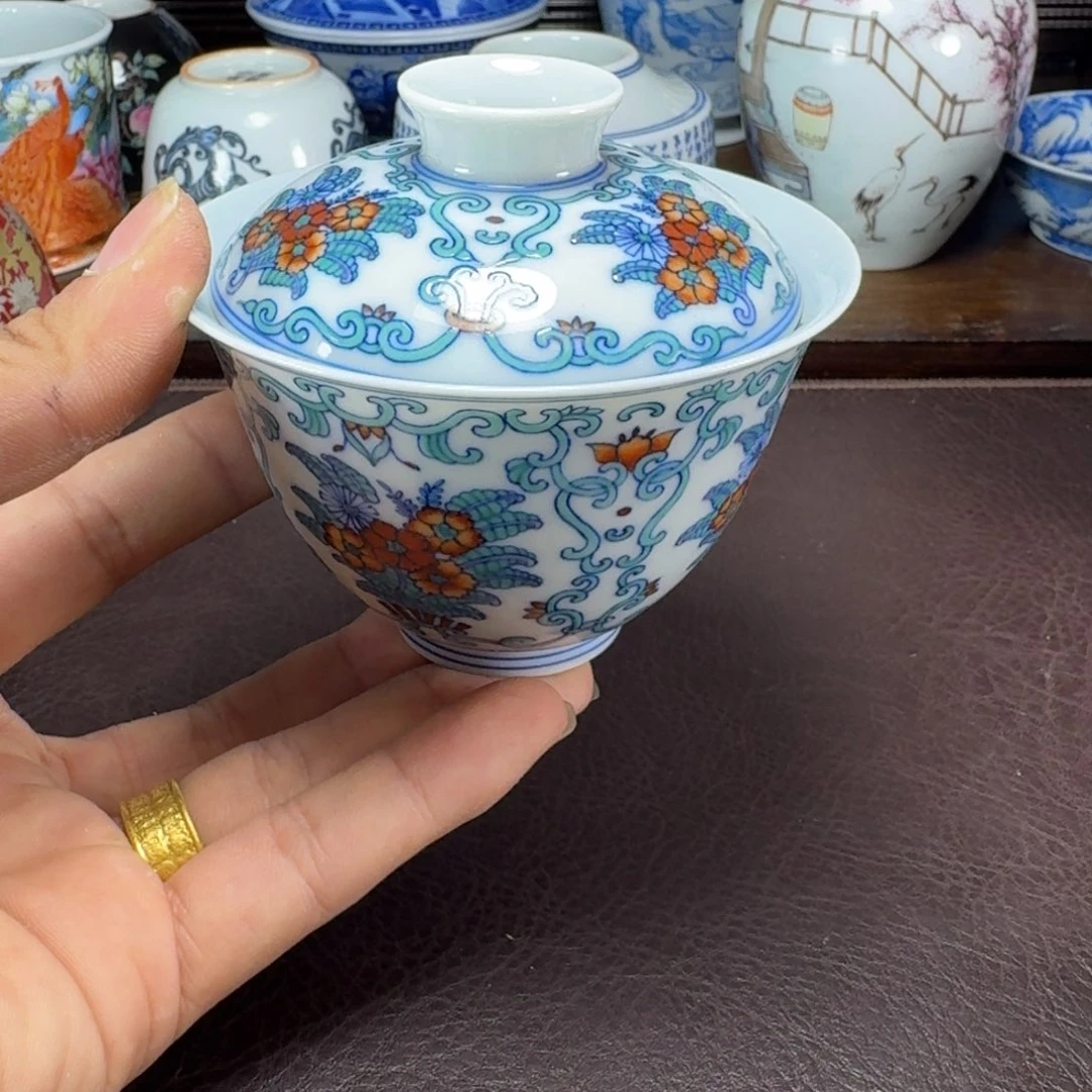 知***南瓷片当代景德镇陶瓷手绘茶具