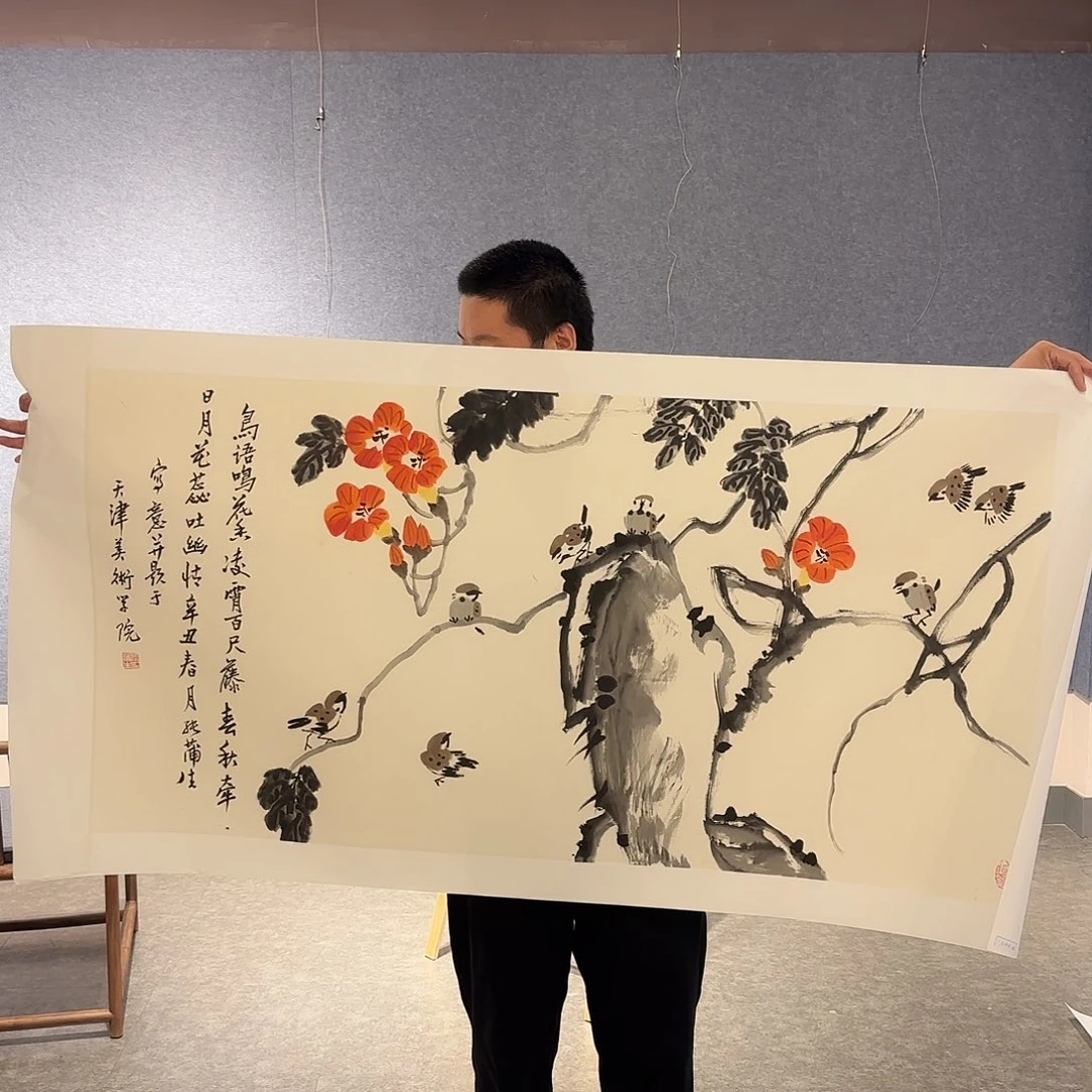 国画张老师作品分享