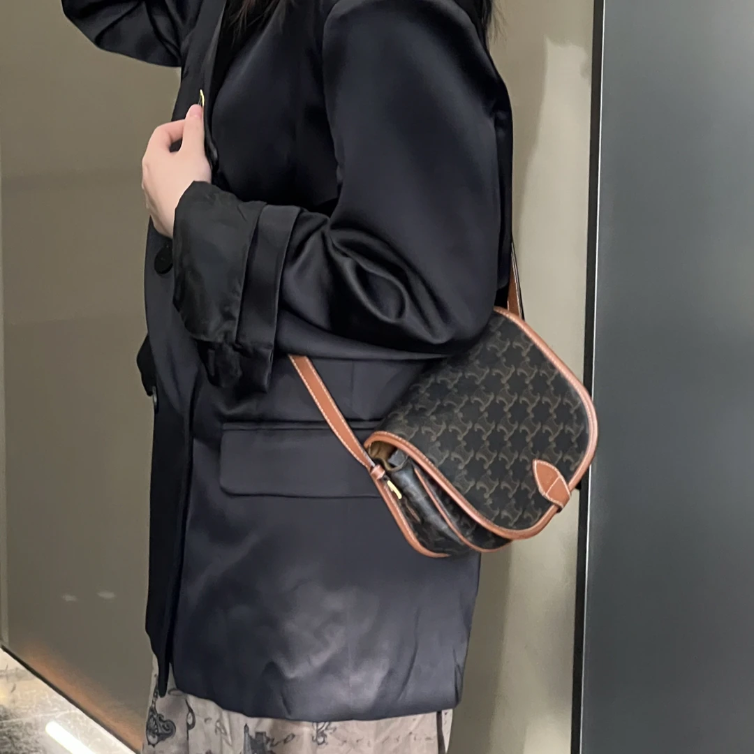 95新 Celine/思琳 celine马鞍包95新/11583831