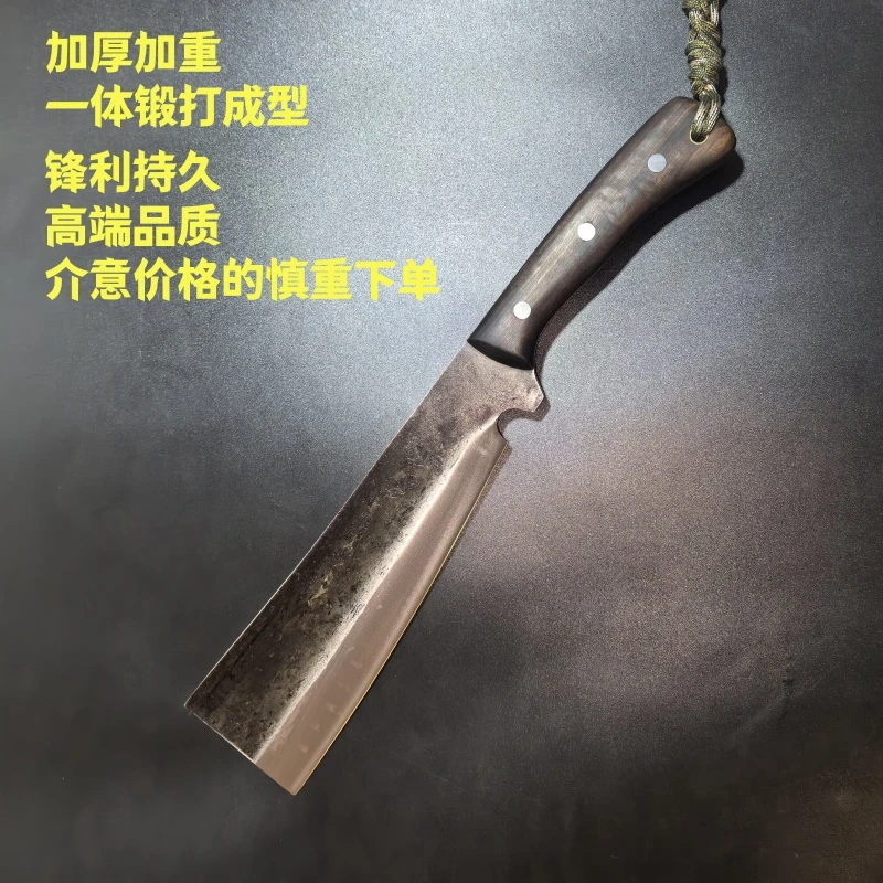 英达利手工锻打户外多功能砍柴刀锋利耐用砍树伐木排障农用柴刀