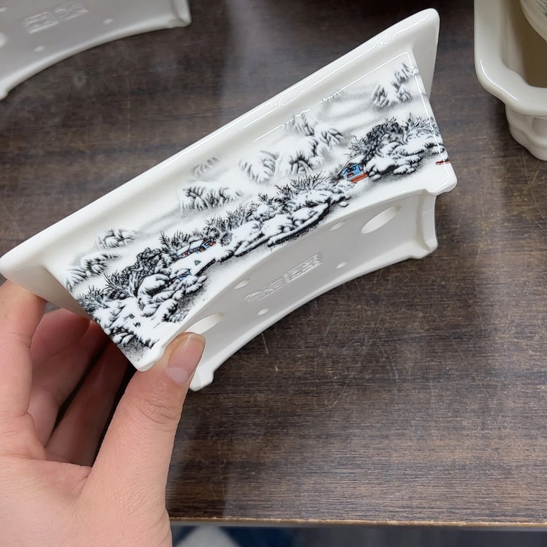 紫砂花盆350号瑕疵15/11/4.5cm