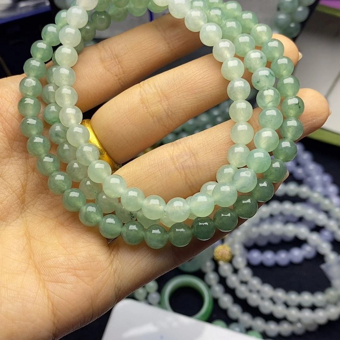 定制翡翠未镶嵌缅甸天然翡翠A货