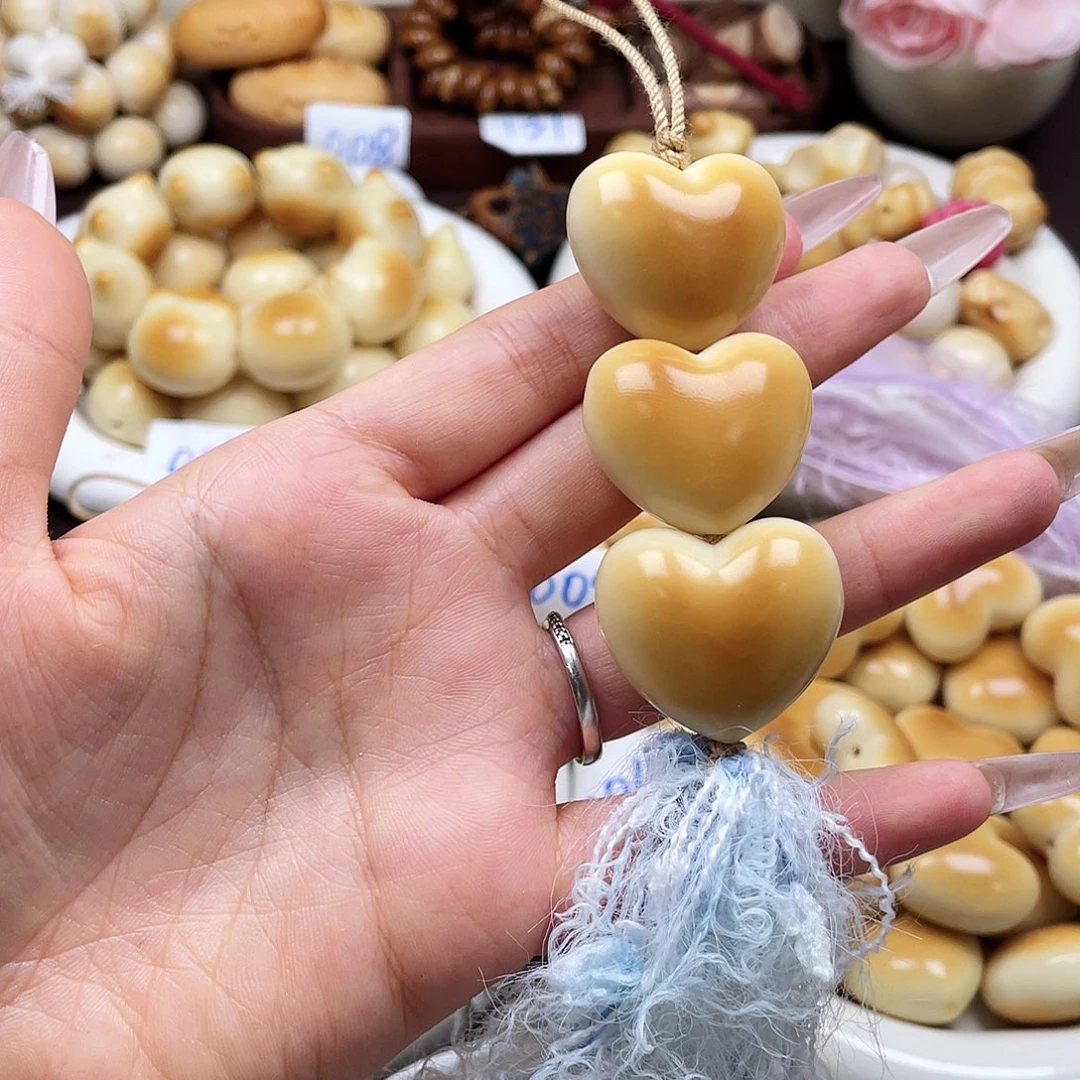 吊坠白玉菩提一串成品c