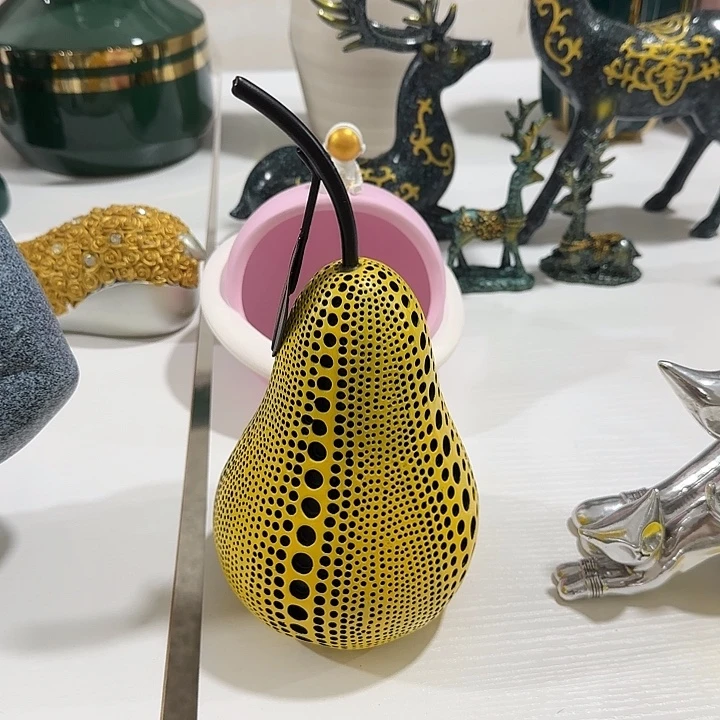 树脂24公分仿真黄梨