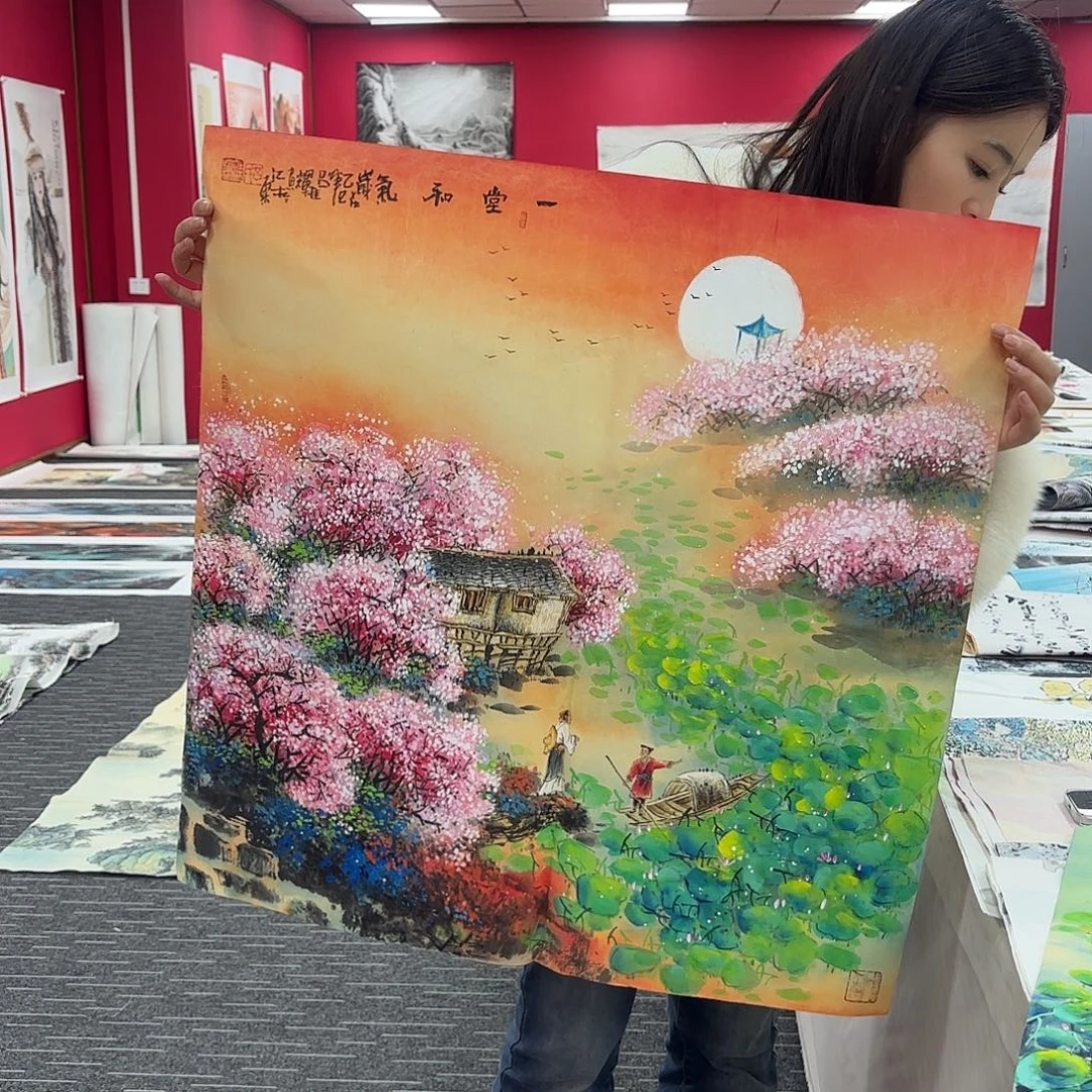 国画国画作品纯手绘
