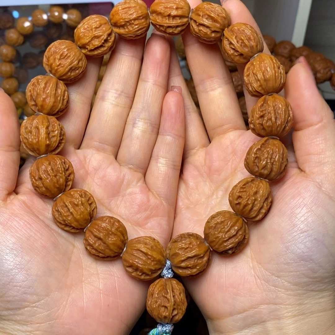 文玩核桃手串19八棱手持