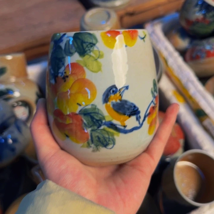 瓷片景德镇陶瓷手工手绘