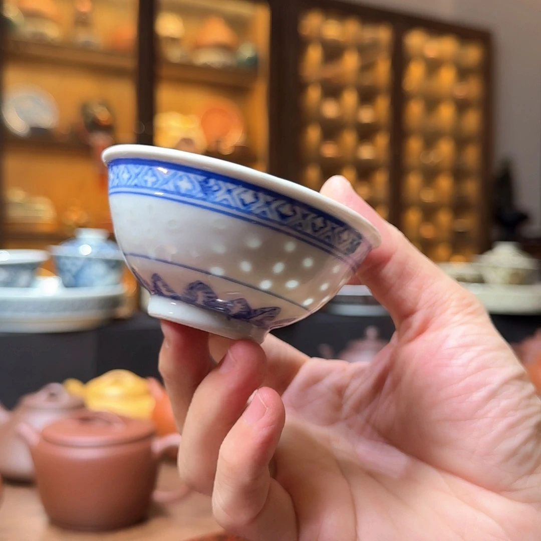 老玲珑陶瓷主人杯