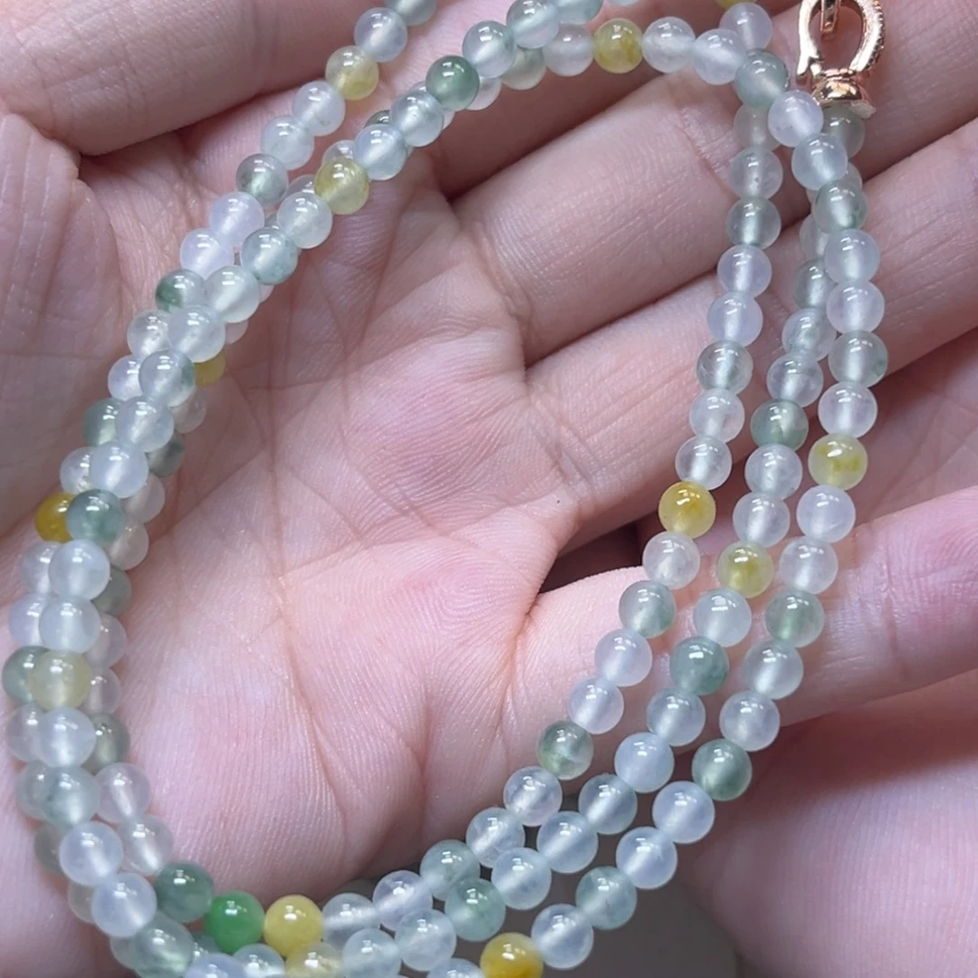 翡翠未镶嵌颈饰缅甸翡翠卡4.9