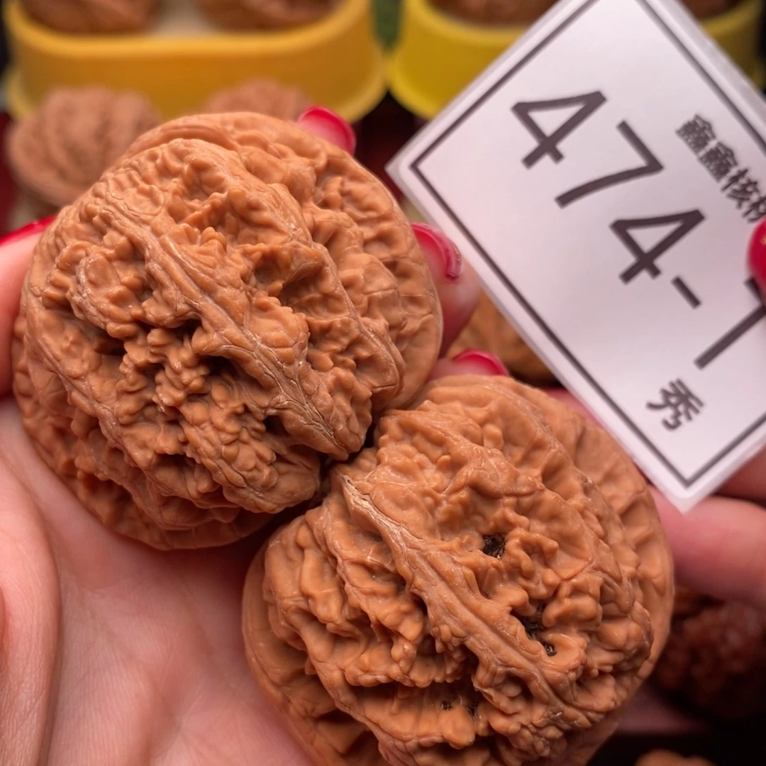 文玩核桃把件大粗筋50