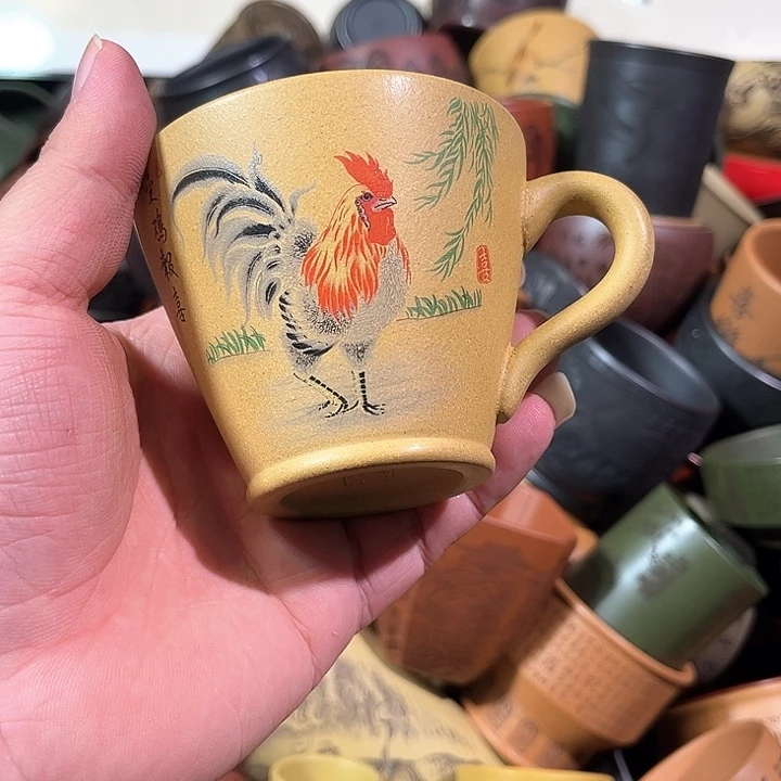 茶杯紫砂全手工紫砂主人杯