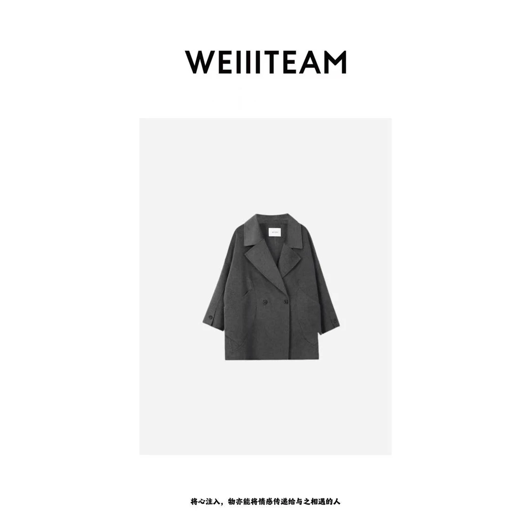 WEIIITEAM “慵懒语境”大翻领大衣 357
