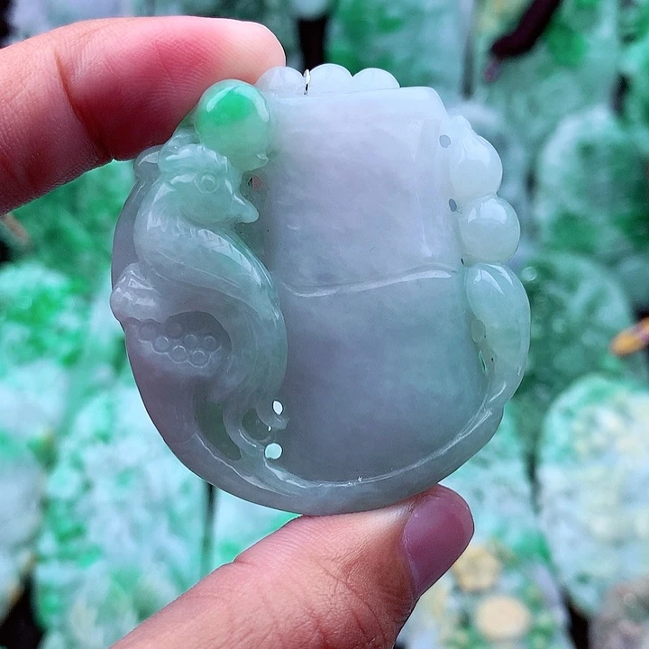 翡翠吊坠(不含链)未镶嵌