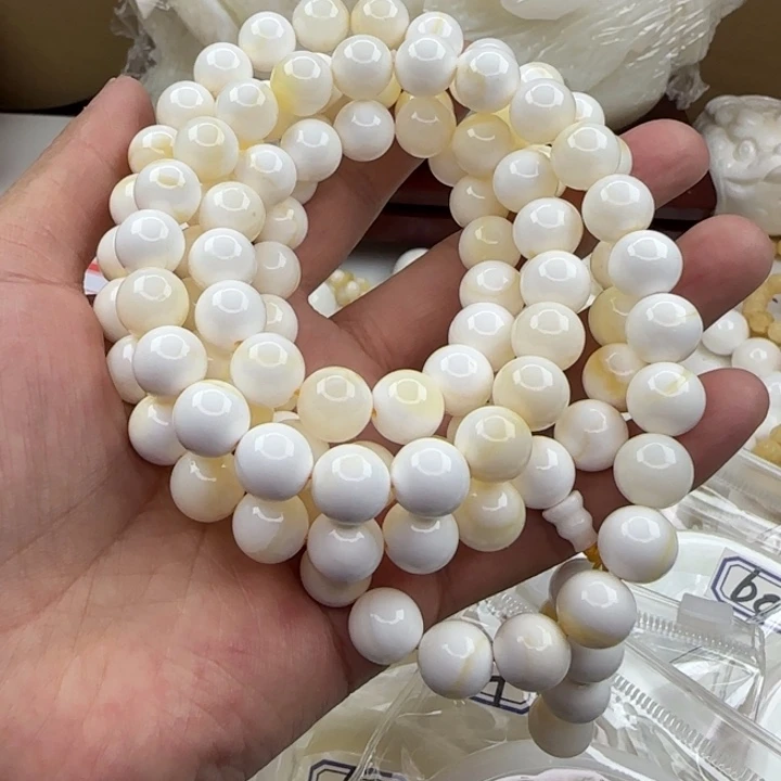 贝壳手串/手链带黄1.0脖挂