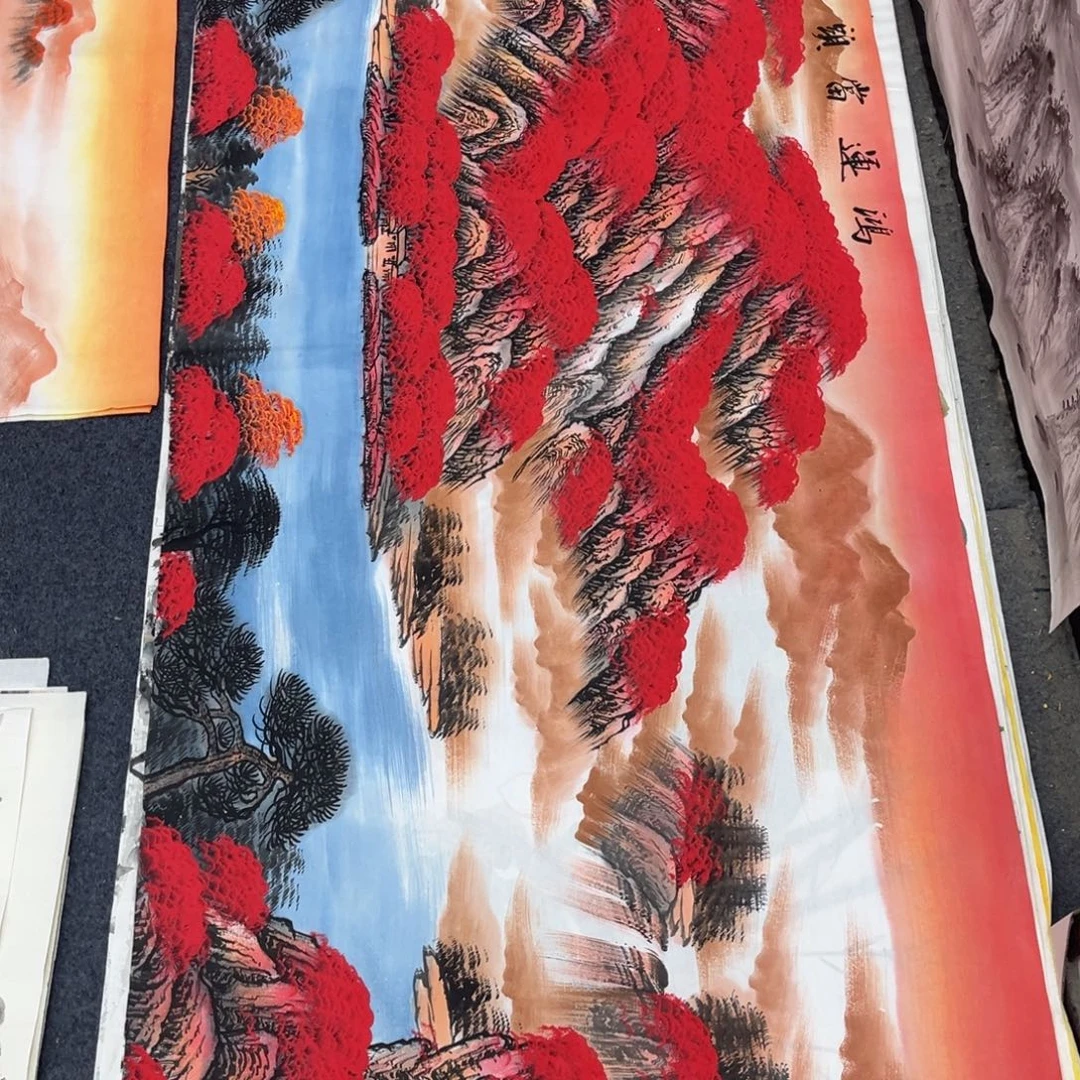 国画明月的直播间10