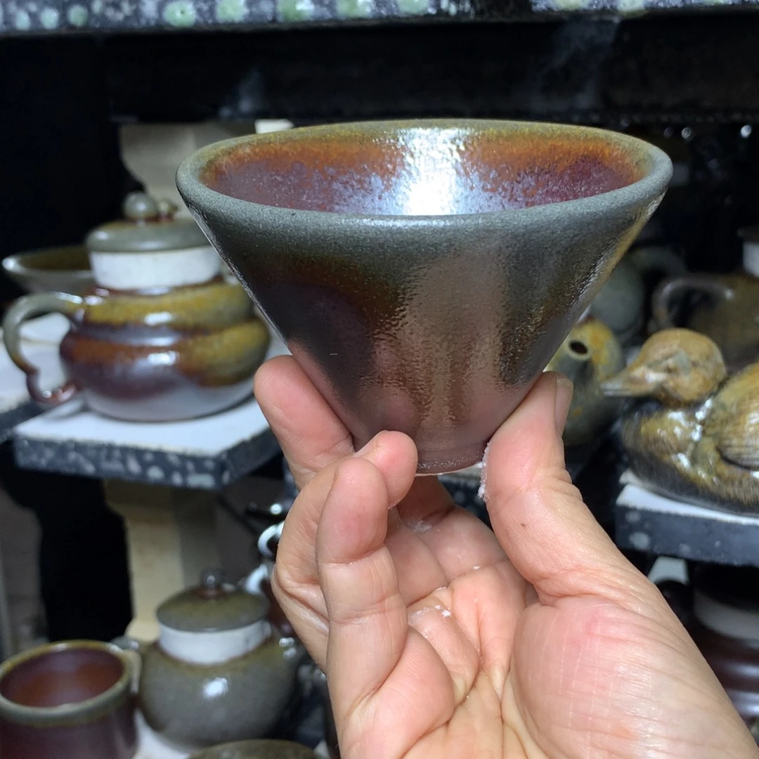 紫砂茶壶纯自然柴烧