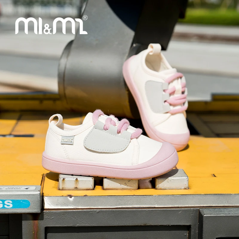 【专柜款】M1&M2新款2025年透气防滑春糖果圆绳布鞋潮流童鞋机能鞋