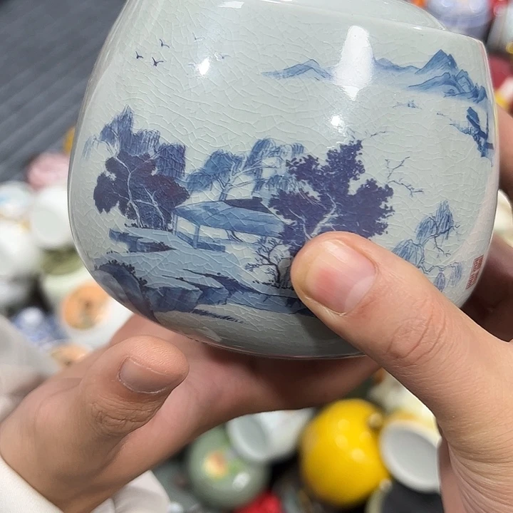 茶叶罐陶瓷家用储物罐瑕疵福利品介意勿拍