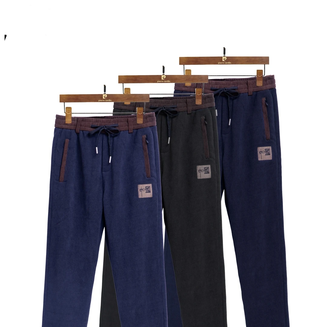 休闲百搭宽松保暖冬季弹力松紧绒裤清货了