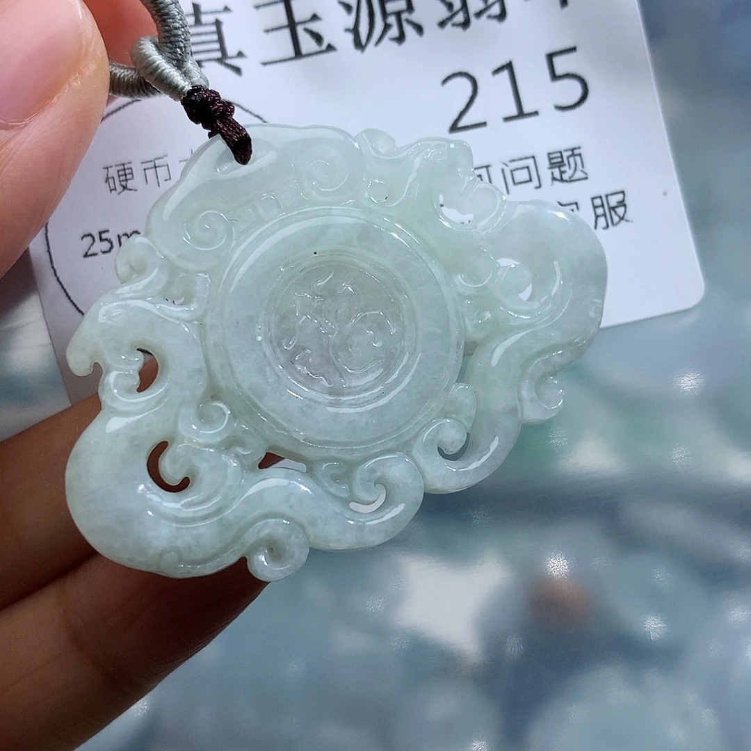 翡翠未镶嵌颈饰215