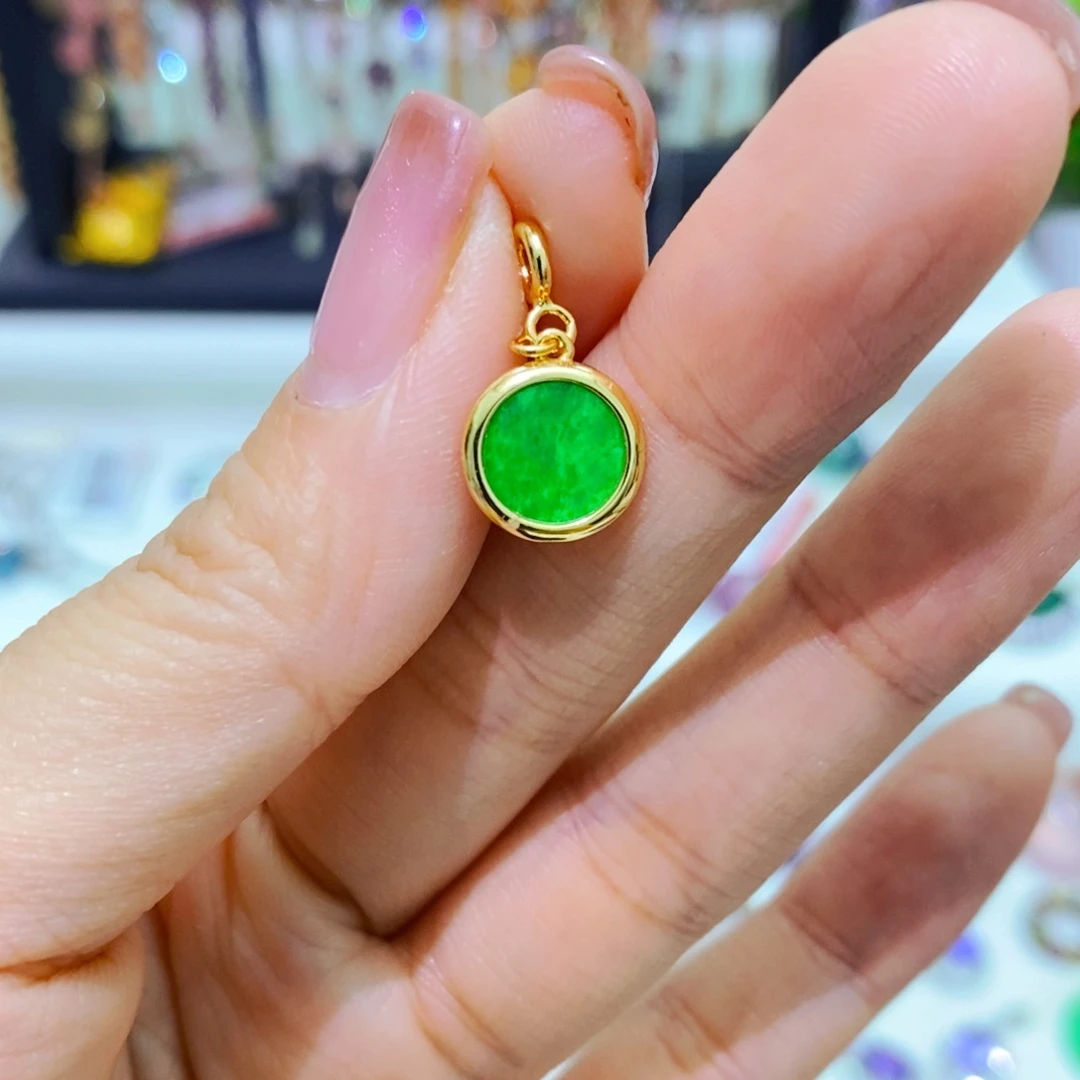 银S925镶嵌戒圈海蓝宝石