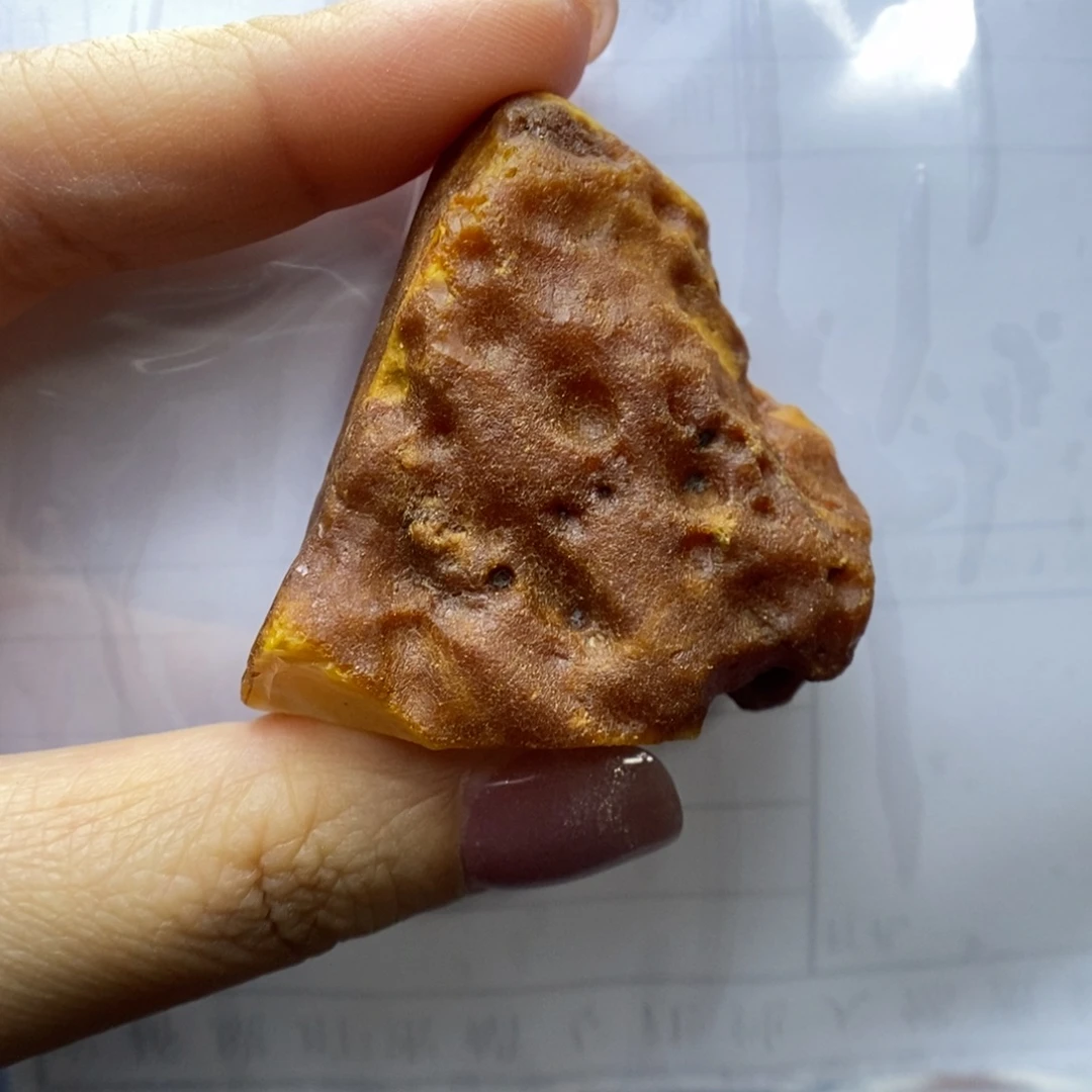 哥***”未镶嵌定制蜜蜡郎