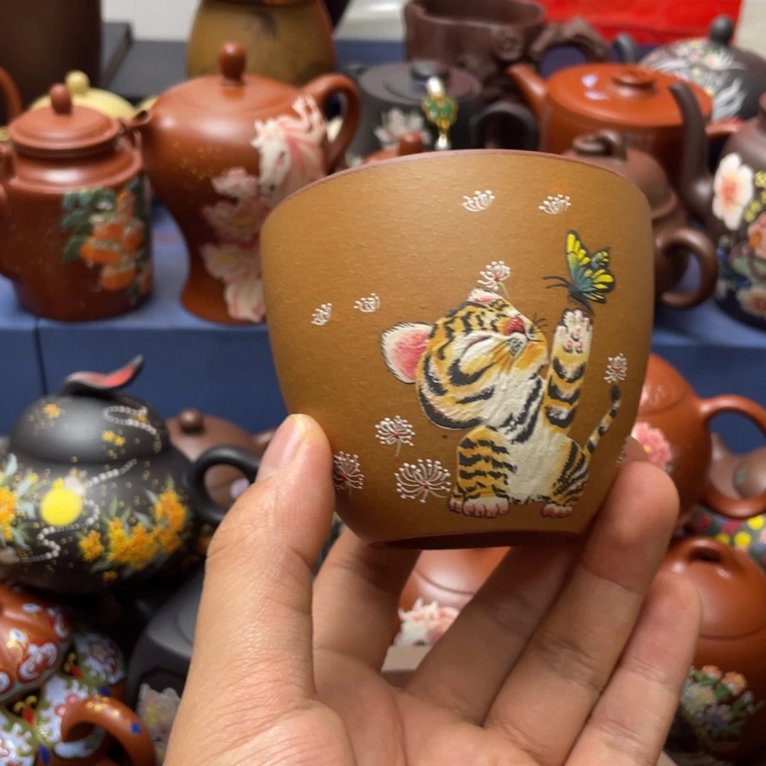 紫砂茶杯紫砂主人杯160cc