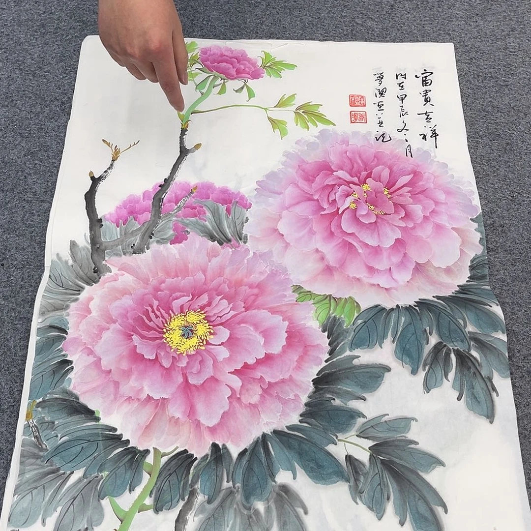 国画纯手绘作品欣赏