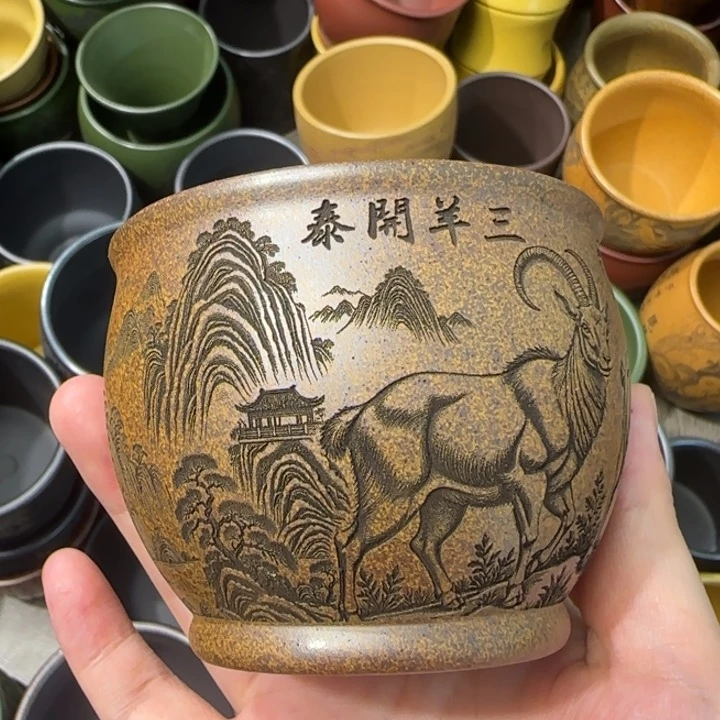 茶杯紫砂全手工紫砂