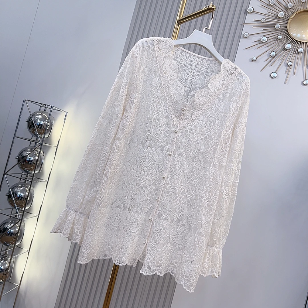 “无人区玫瑰”衬衫 2024新款千金玛德琳韩系上衣