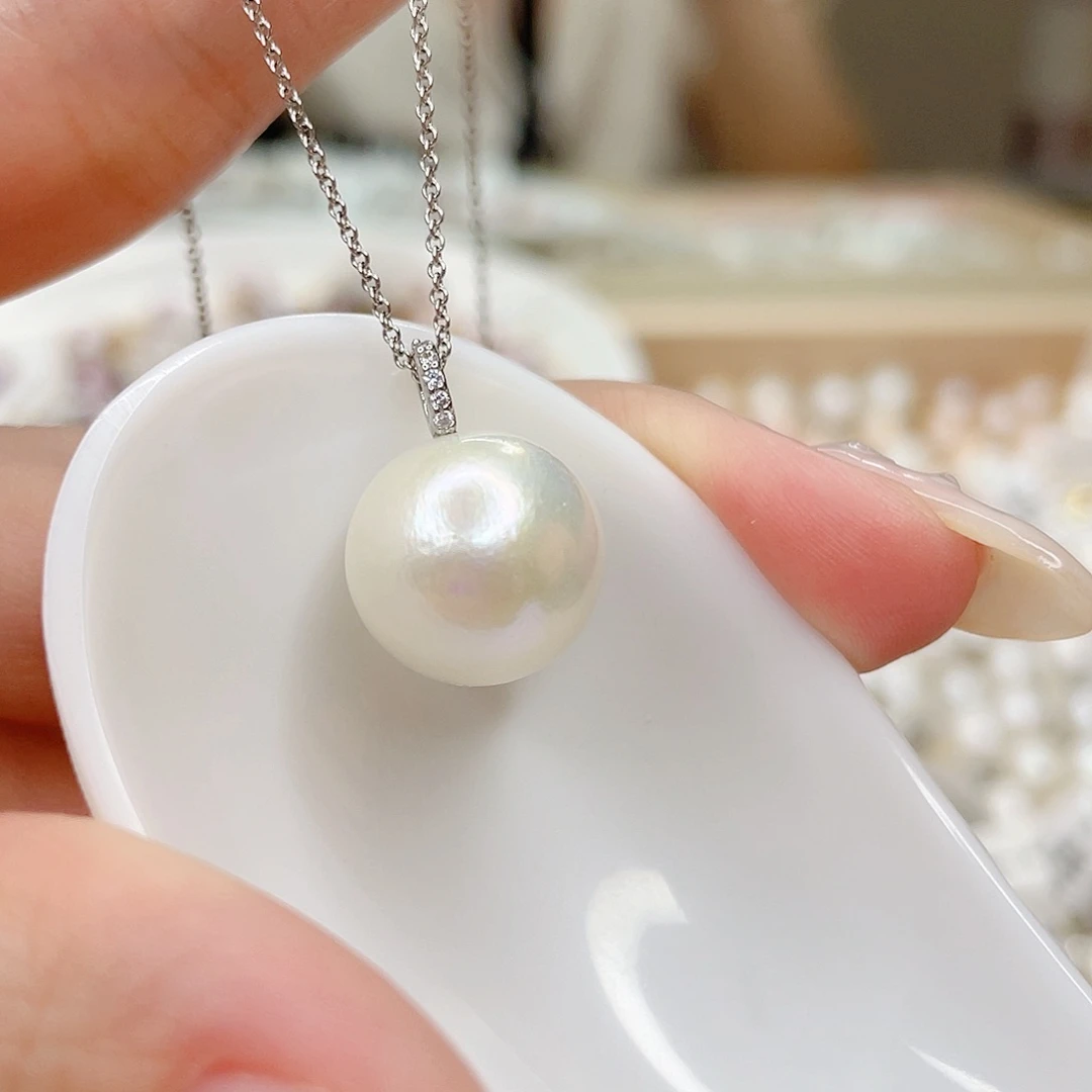 淡水珍珠未镶嵌吊坠(赠链)