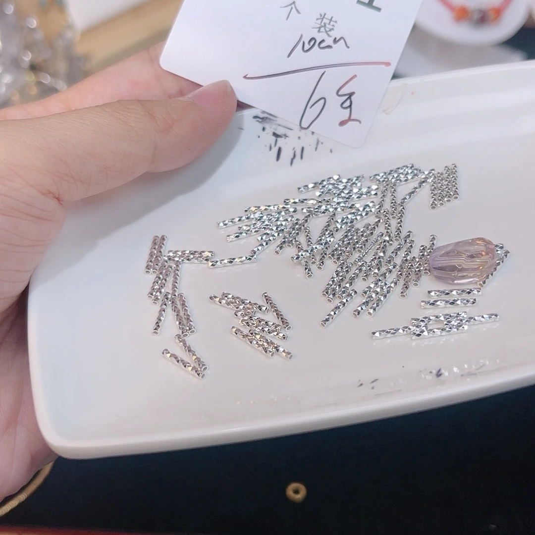 紫晶珠宝半成品银S925镶嵌111