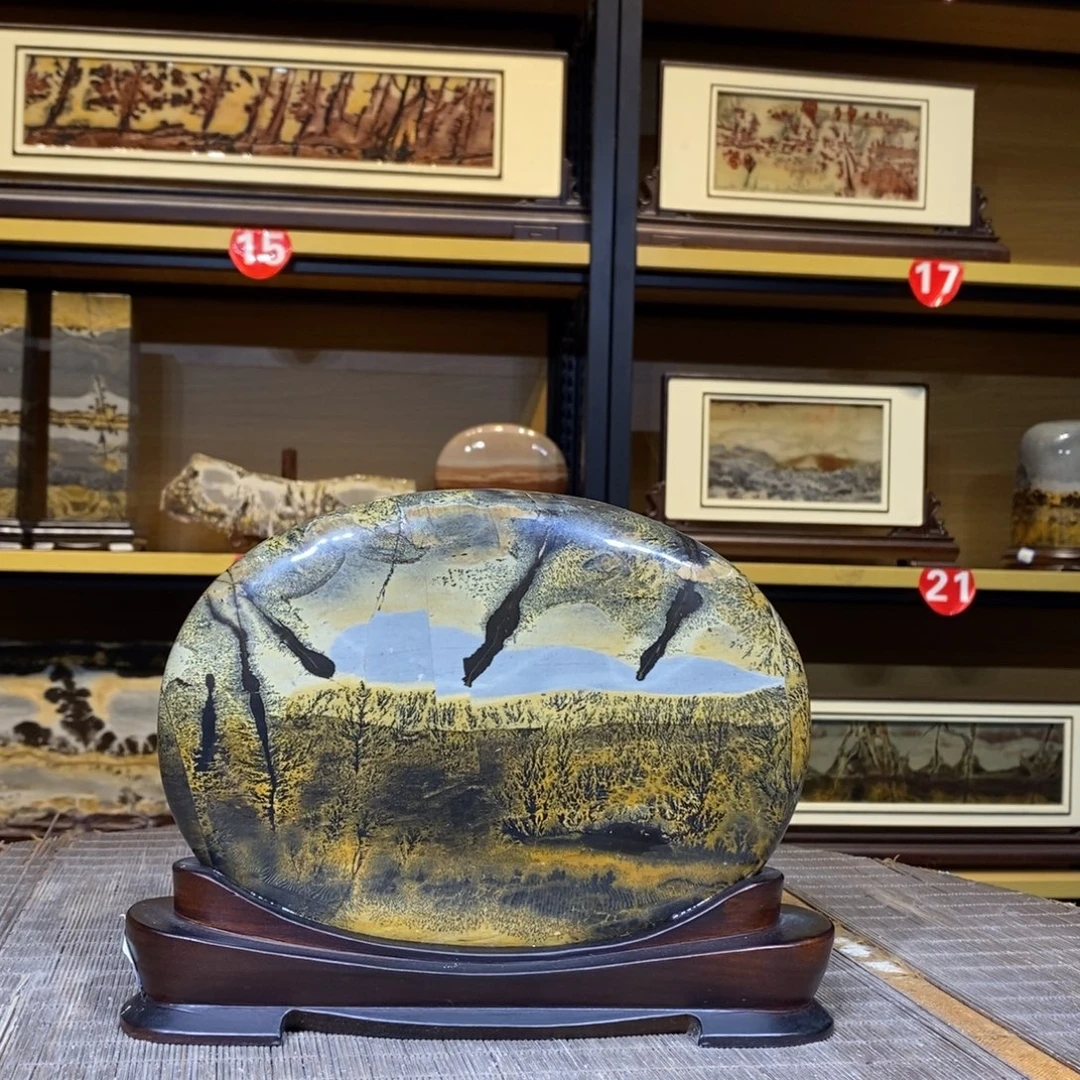 印石昌化石国画石