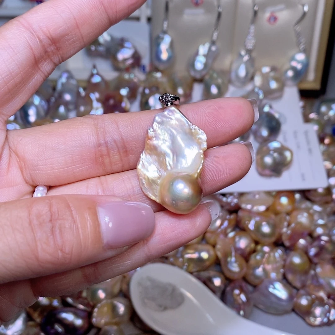 【闪购商品】淡水珍珠吊坠未镶嵌