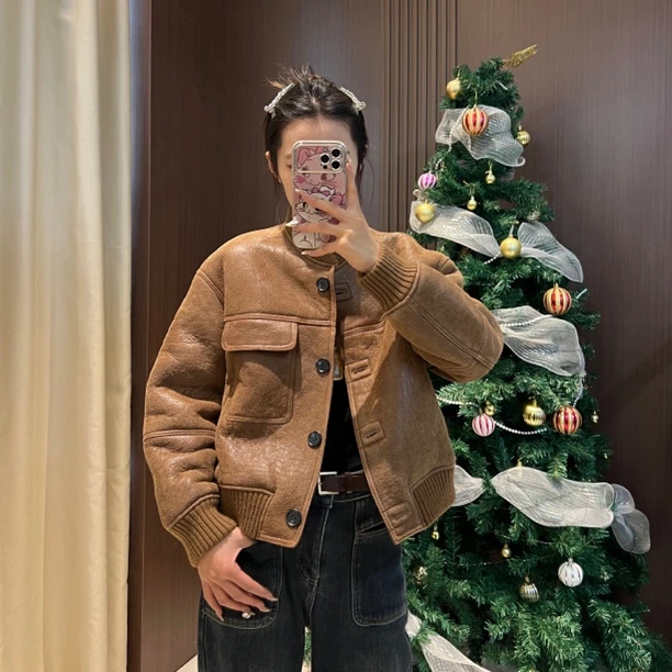 【御风系列】皮毛一体外套AL-303