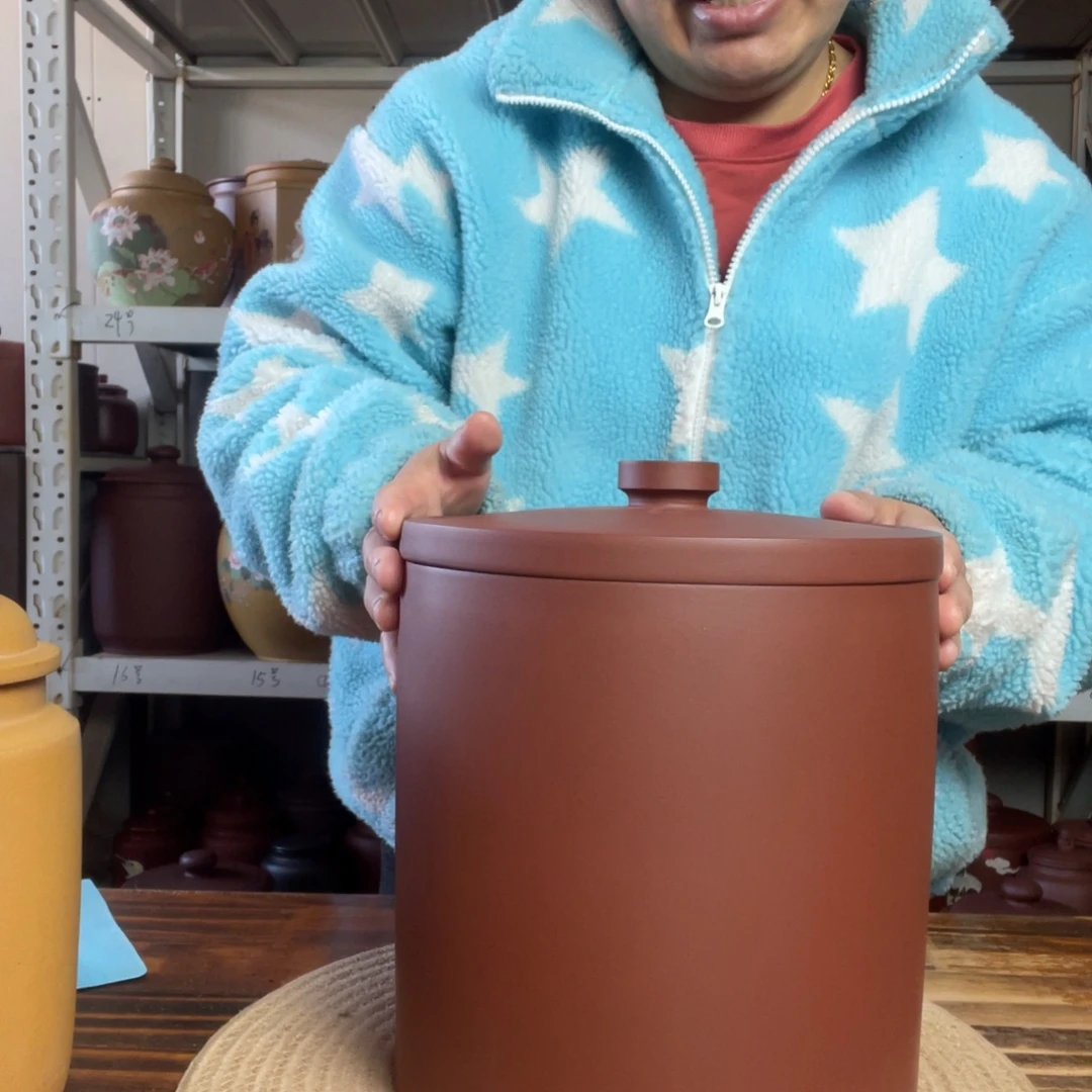 紫砂茶叶罐今天晚上