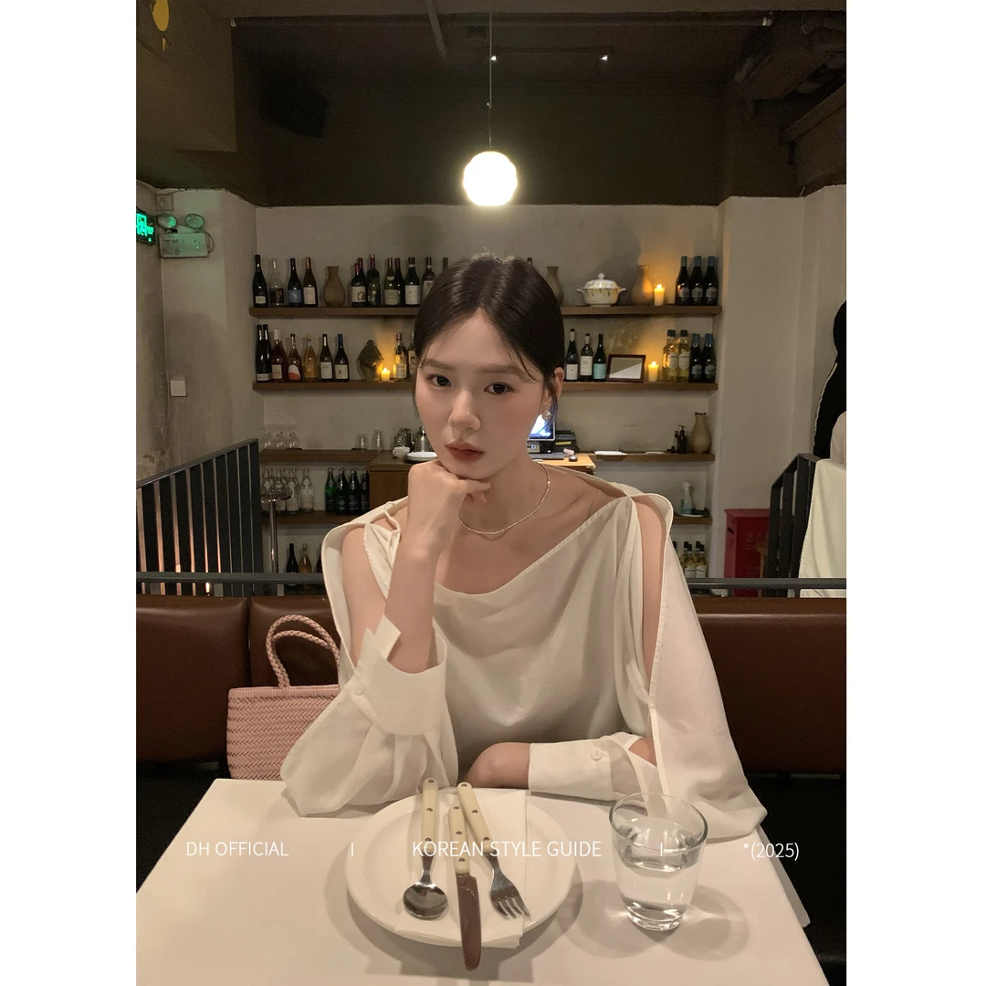 DH OFFICIAL 大花【柔光漫纱 Soft】夏日穿搭宽松款慵懒通勤衬衫