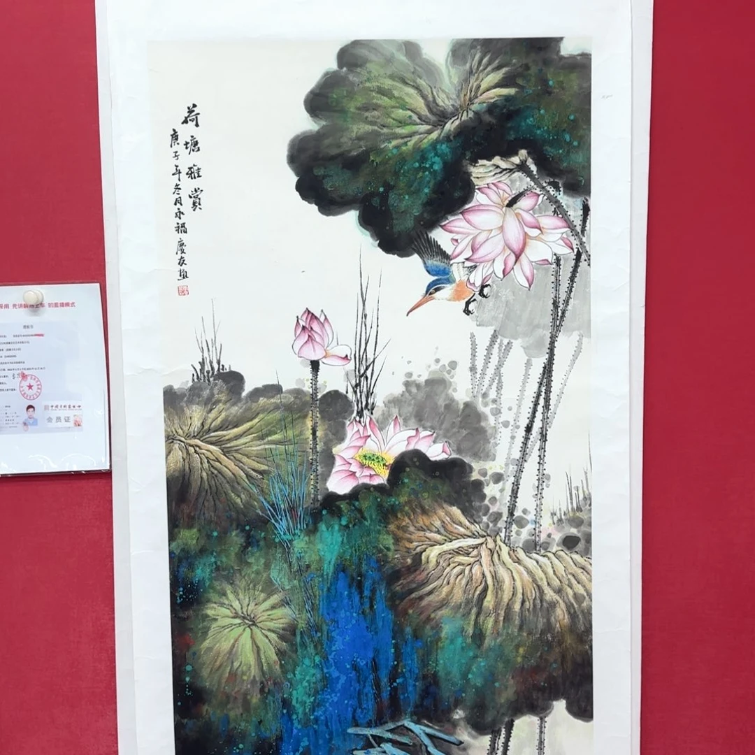 国画李庆友老师精品国画