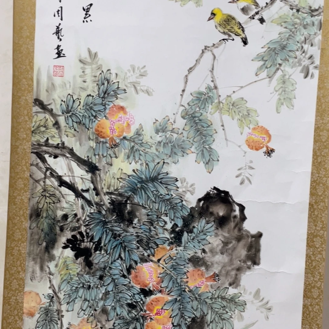 国画老师手笔手绘作品图N