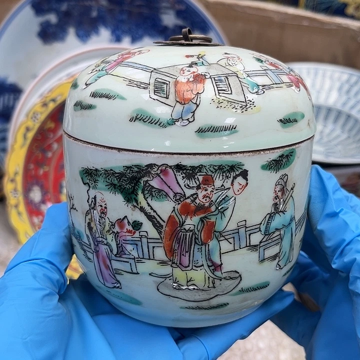 瓷片瓷器摆件 瓷器摆件