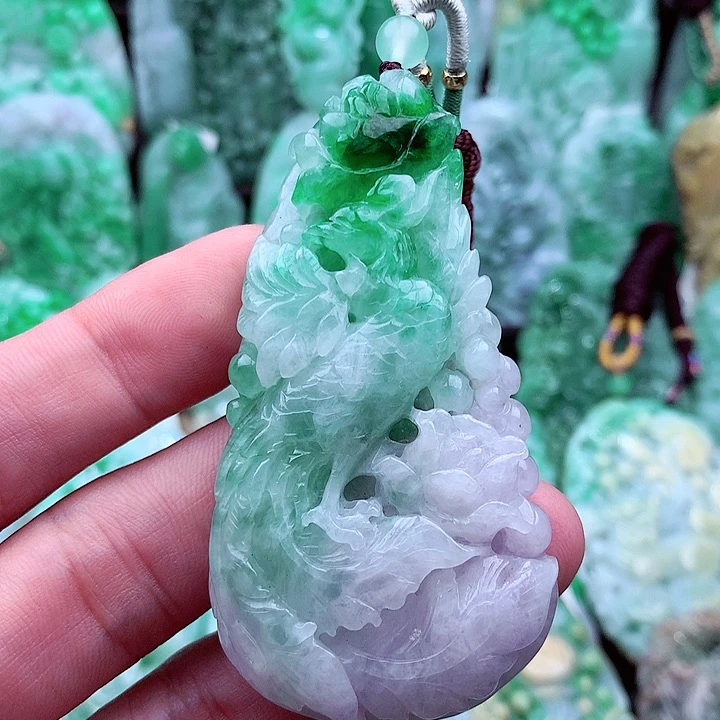 翡翠吊坠(不含链)未镶嵌