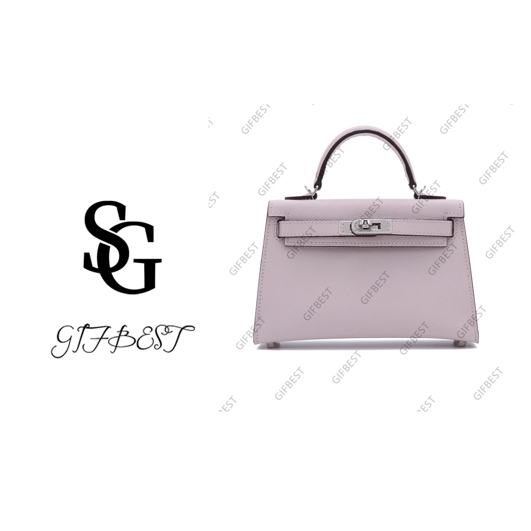 【尺寸：19*6*12】XUE-Y新款时尚气质女包单肩斜挎包19凯莉银扣