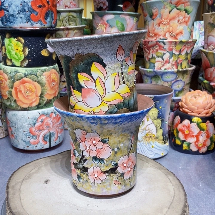 景德镇艺术手绘作品