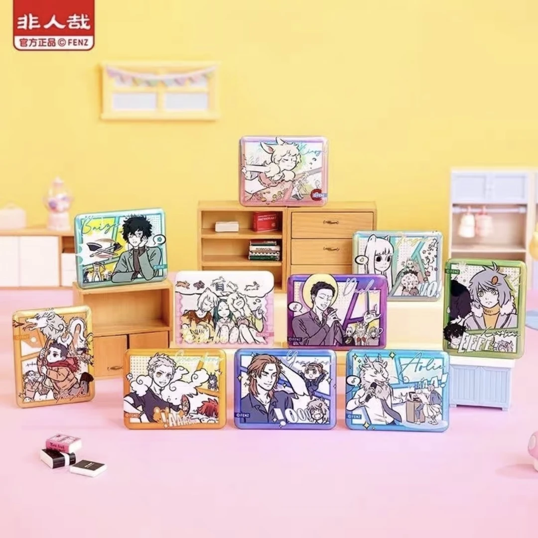 【非人哉】悠闲时光系列马口铁徽章 盲盒默认代拆