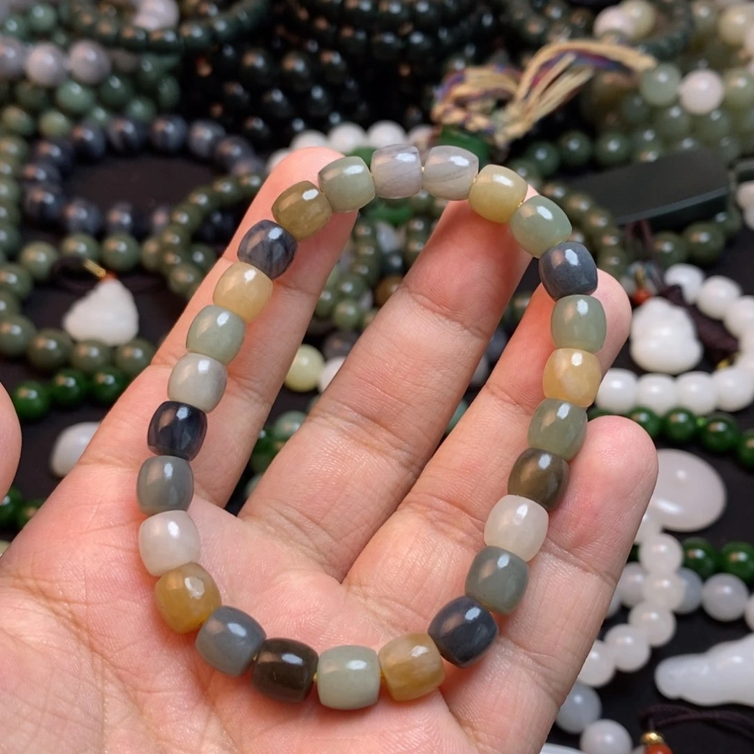 和田玉手串未镶嵌?****?