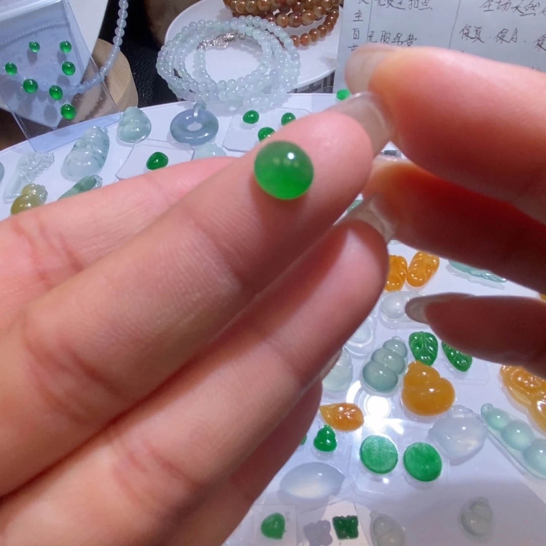 未镶嵌定制翡翠翡翠7.5/6.9/2.9