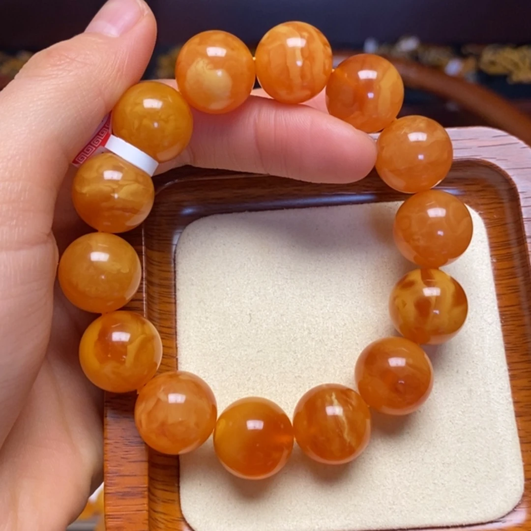 【闪购商品】蜜蜡手链未镶嵌手串