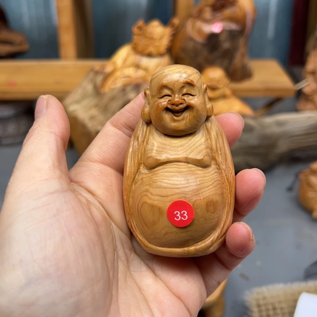 用***6木崖柏木摆件手把件，